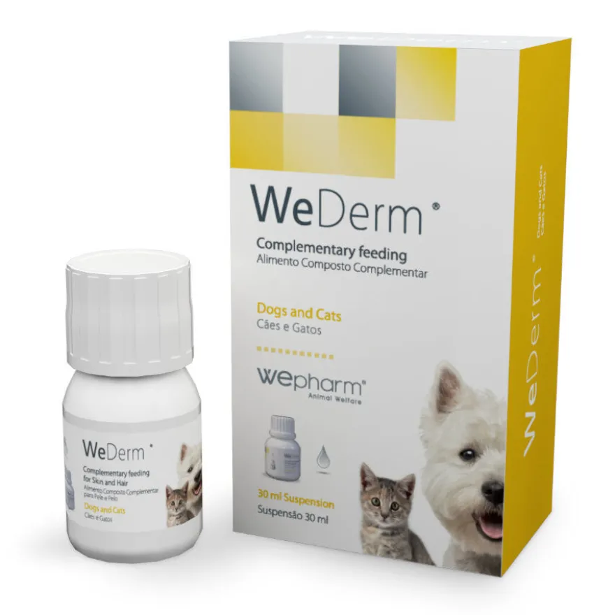Wepharm Wederm Suplemento para cães e gatos