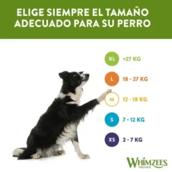 Whimzees Snacks Dentários Crocodilo para cães de raças pequenas