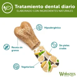 Whimzees Snacks Dentários em Forma de Osso para cães