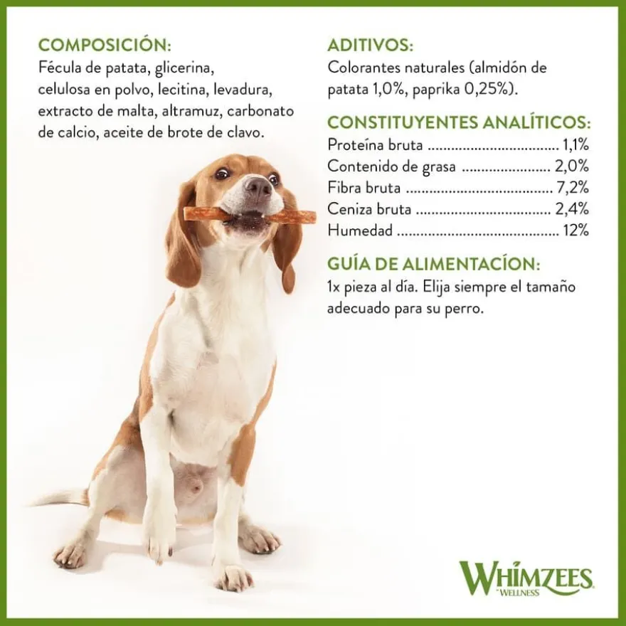 Whimzees Snacks Dentários Grain Free para cães