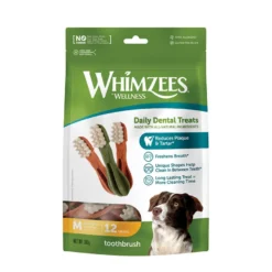 Whimzees Snacks Dentários para cães de porte médio