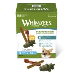 Whimzees Snacks Dentários para cães de raça pequena