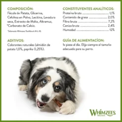 Whimzees Snacks Dentários para cães de raças grandes