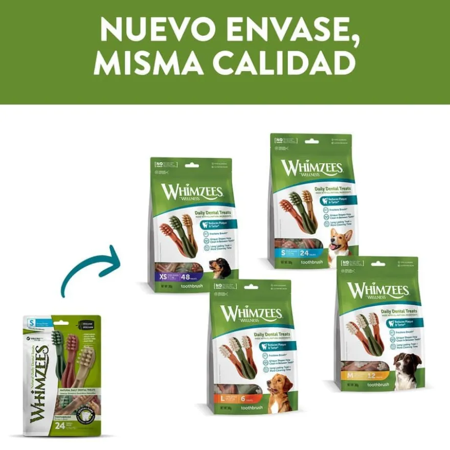 Whimzees Snacks Dentários para cães de raças grandes
