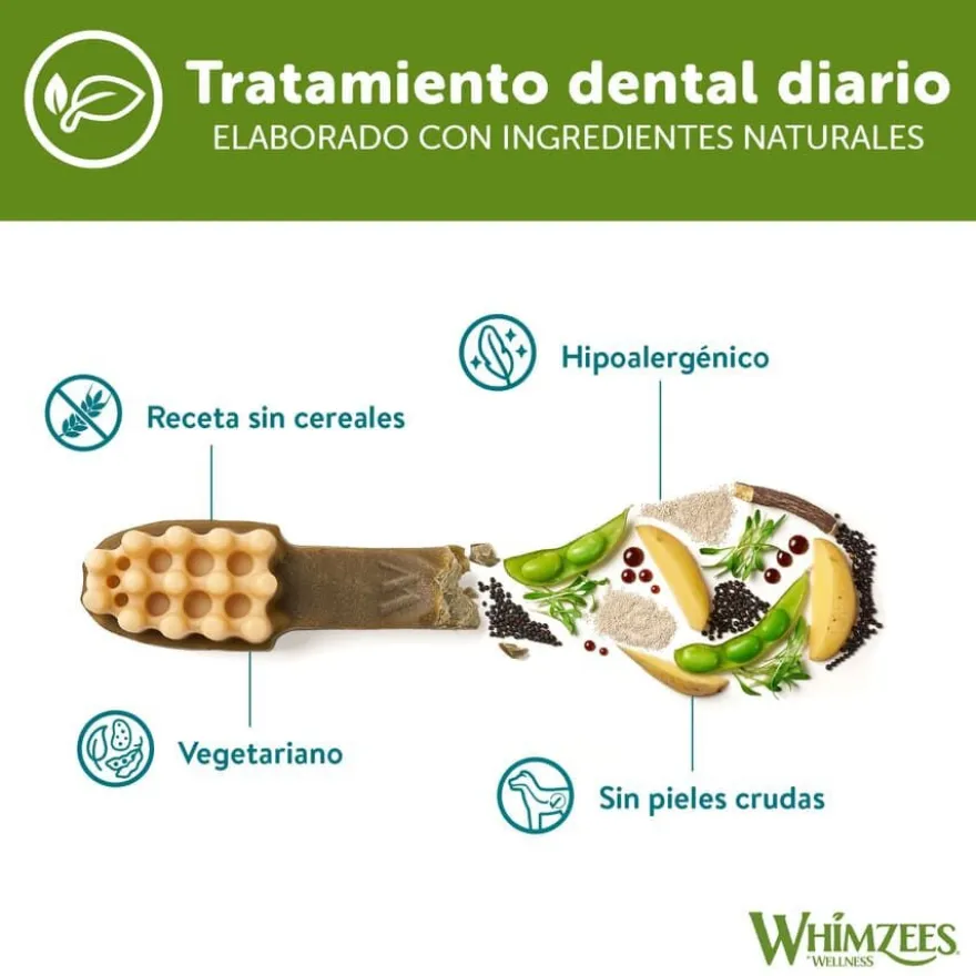 Whimzees Snacks Dentários para cães de raças pequenas
