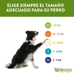Whimzees Snacks Dentários Stix para cães de raças medias