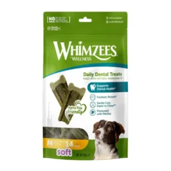 Whimzees Soft Value Bags M Dental Snacks para cães