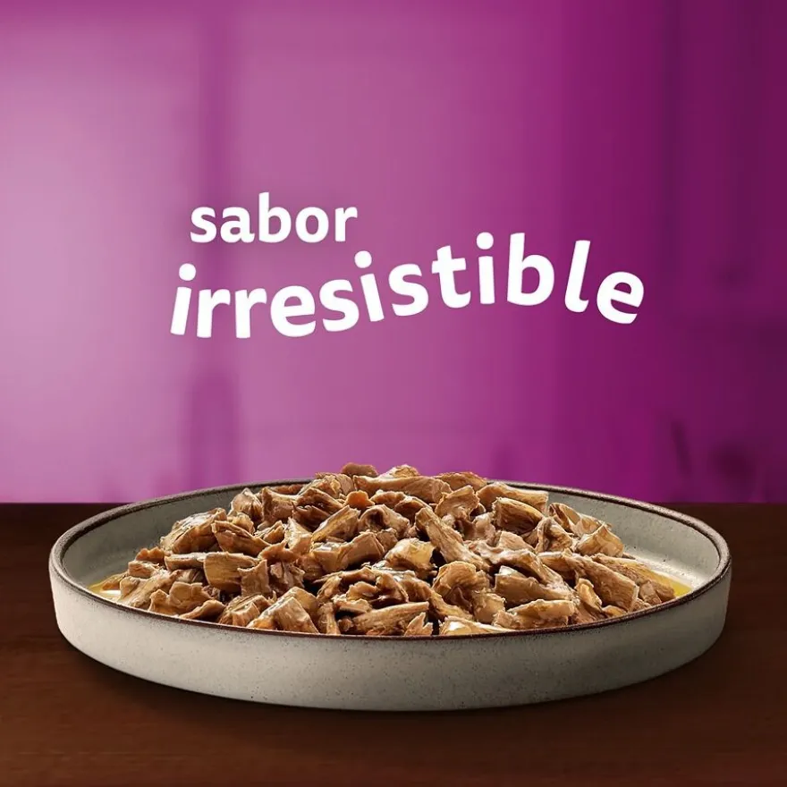 Whiskas Casserole Aves Geleia em Saqueta para Gatos