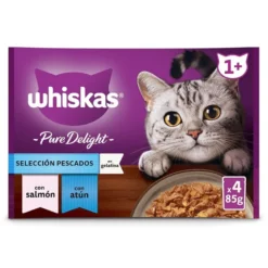 Whiskas Casserole Peixes Geleia em Saqueta para Gatos Adultos