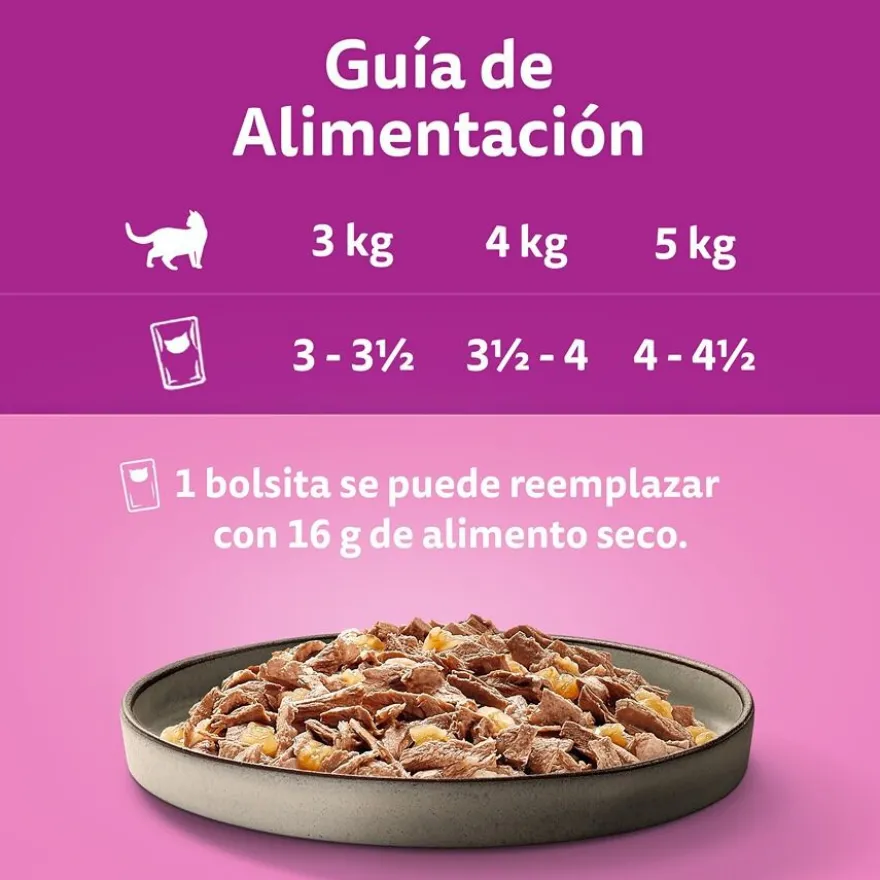 Whiskas Casserole Peixes Geleia em Saqueta para Gatos Adultos