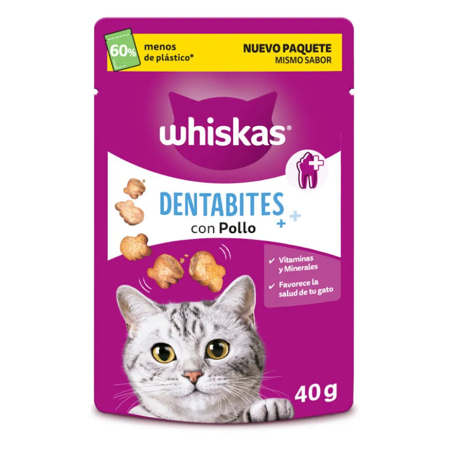 Whiskas Dentabites Snacks para Gatos