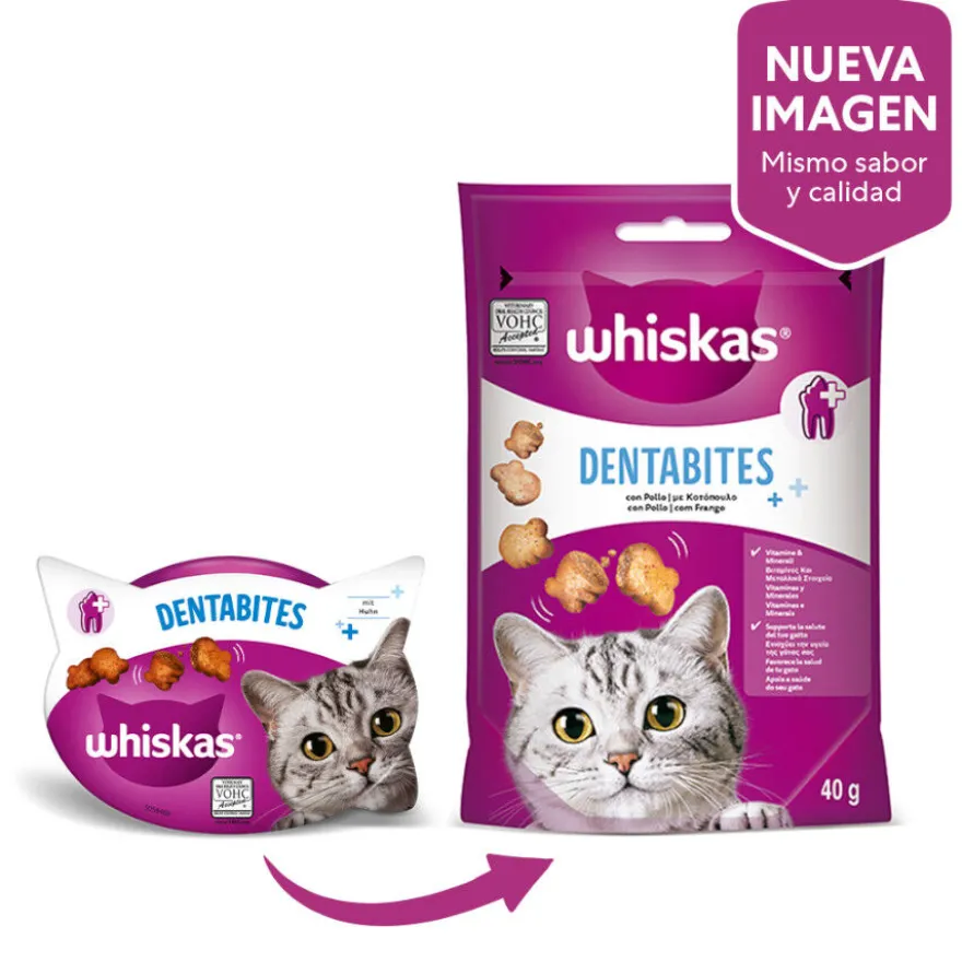 Whiskas Dentabites Snacks para Gatos