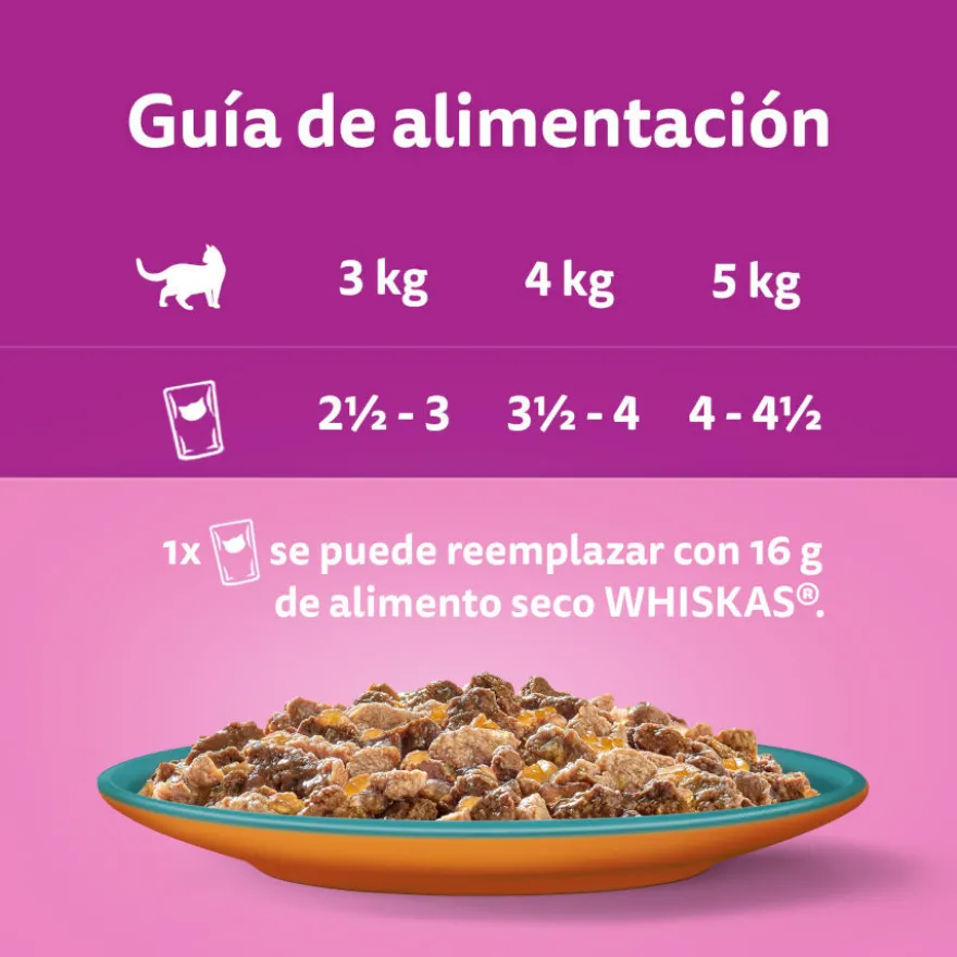 Whiskas Duo Sea and Mountain Saqueta de Gelatina para Gatos