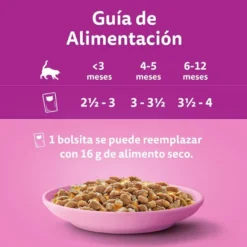 Whiskas Junior Gelatina Frango e Peru para gatos