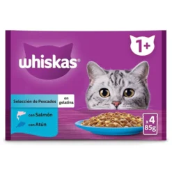 Whiskas Peixes Geleia em Saqueta para Gatos - Multipack