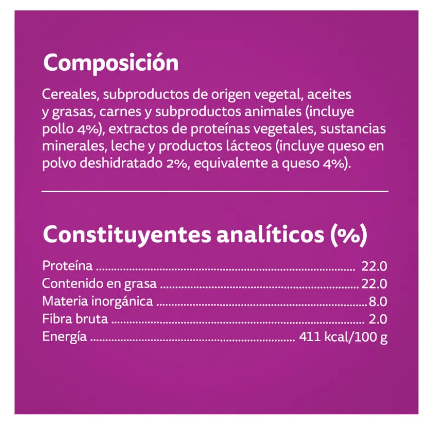 Whiskas Temptations Snacks Frango e Queijo para Gatos