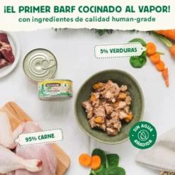 Wild Balance BARF Alimento húmido de frango e legumes em lata para gatos