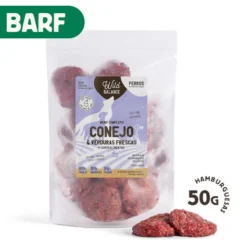 Wild Balance BARF Coelho com Legumes Frescos alimentação natural congelada para cães
