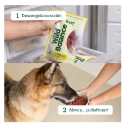 Wild Balance BARF Frango e Legumes alimentação natural congelada para cães