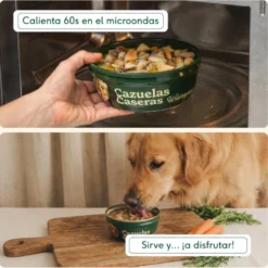 Wild Balance caçarola caseira de vaca e ananás para cães