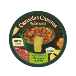Wild Balance caçarola caseira de vaca e ananás para cães