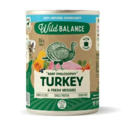 Wild Balance comida húmida BARF natural de peru para cães