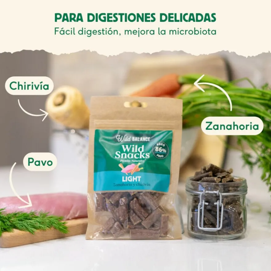 Wild Balance Stick Dentário Light de Peru para Cães
