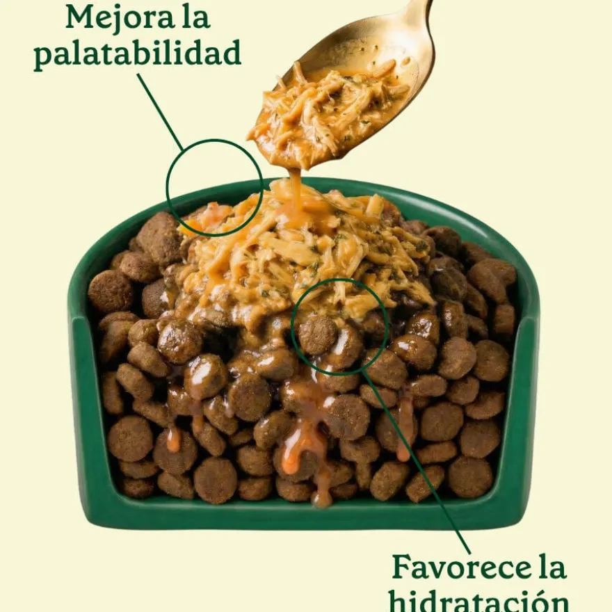 Wild Balance toppers molho de frango para ração de cães
