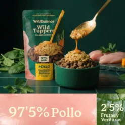 Wild Balance toppers molho de frango para ração de cães