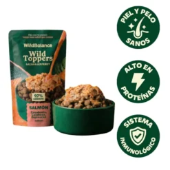 Wild Balance toppers molho de salmão para ração de cães