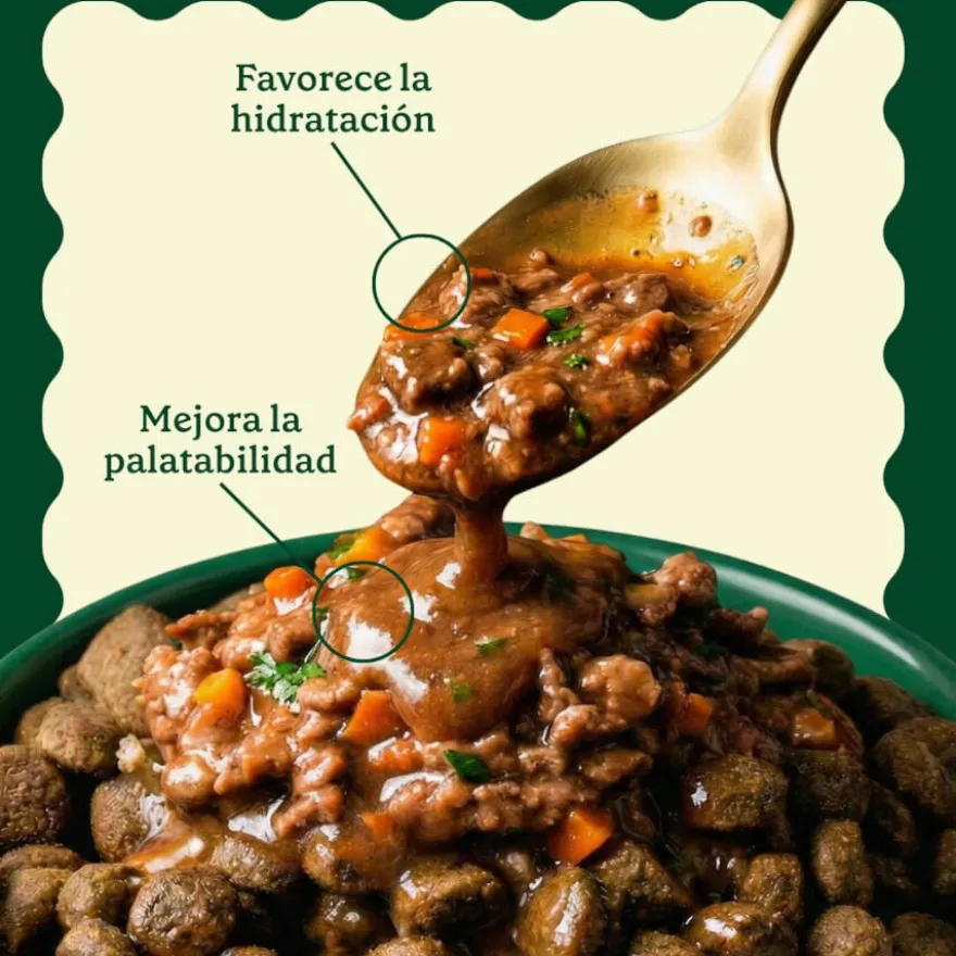 Wild Balance toppers molho de vaca para ração de cães