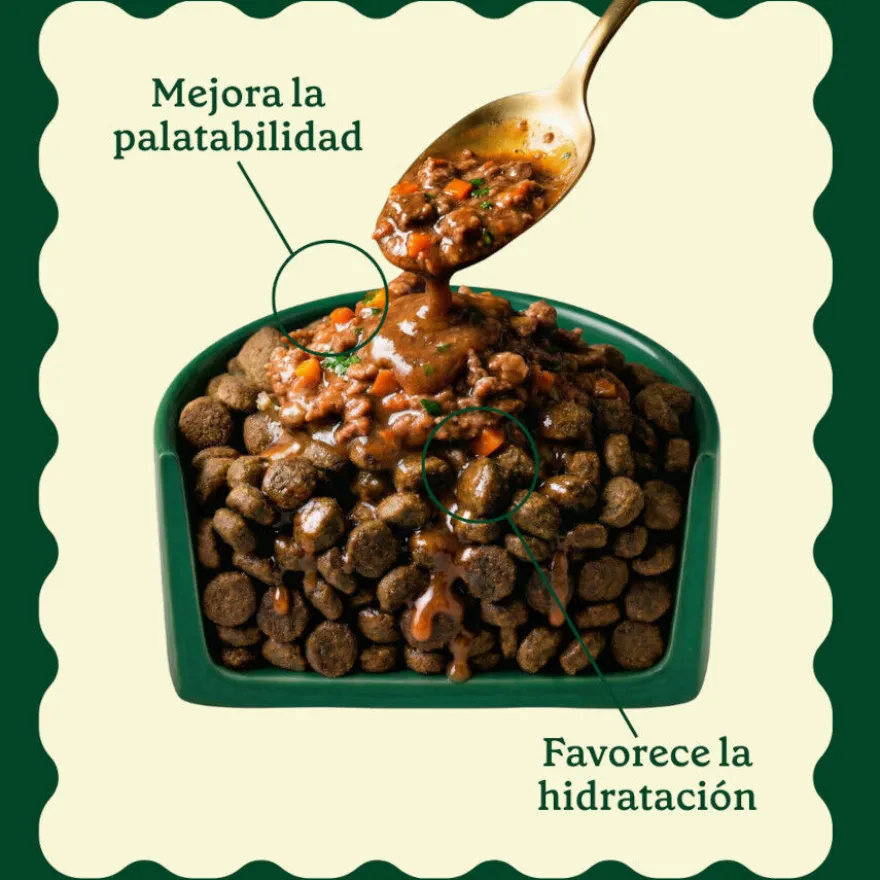 Wild Balance toppers molho de vaca para ração de cães