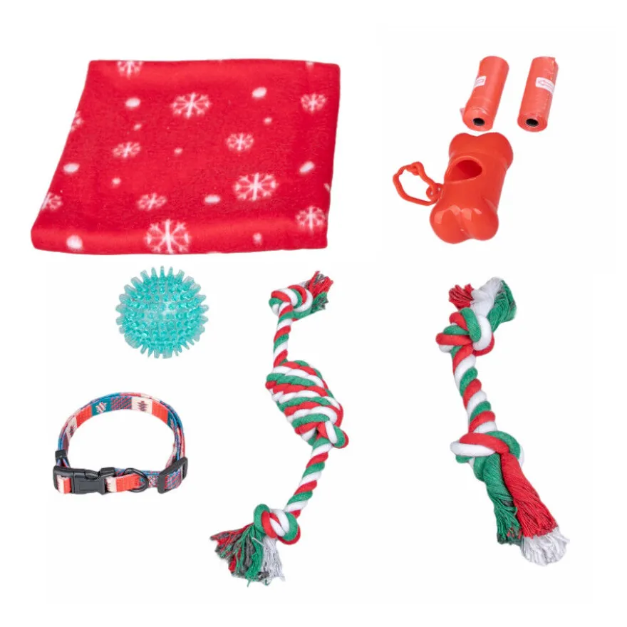 Wonder Christmas Caixa de Brinquedos de Natal para Cães