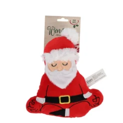 Wonder Christmas Ioga Pai Natal peluche para cães