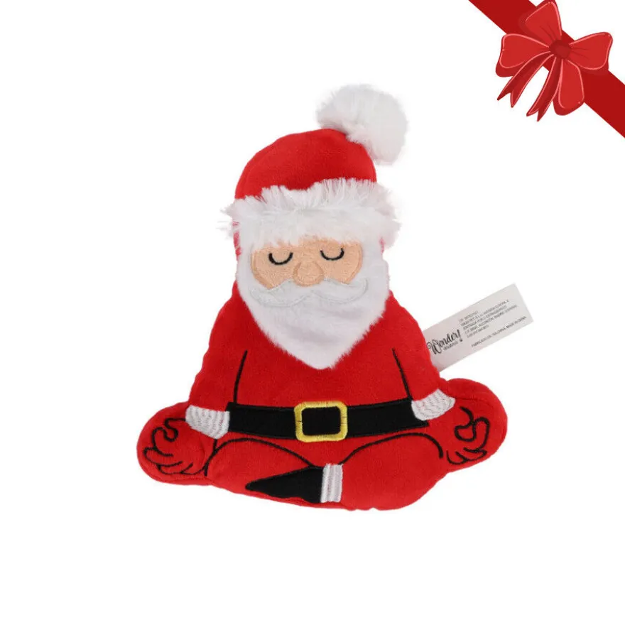 Wonder Christmas Ioga Pai Natal peluche para cães