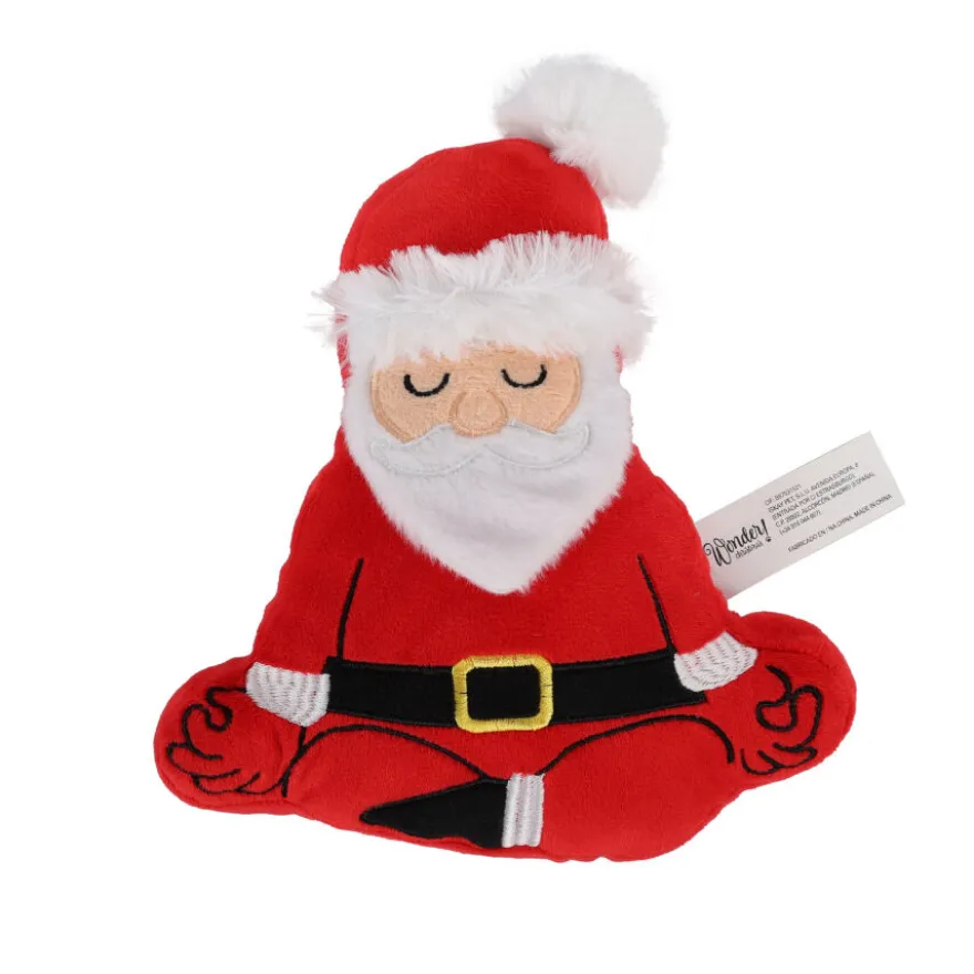 Wonder Christmas Ioga Pai Natal peluche para cães