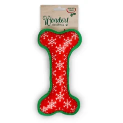 Wonder Christmas Osso Mordedor com Riscas para cães