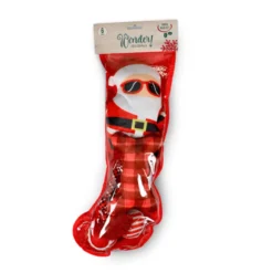 Wonder Christmas Pai Natal Rock Set de brinquedos para cães