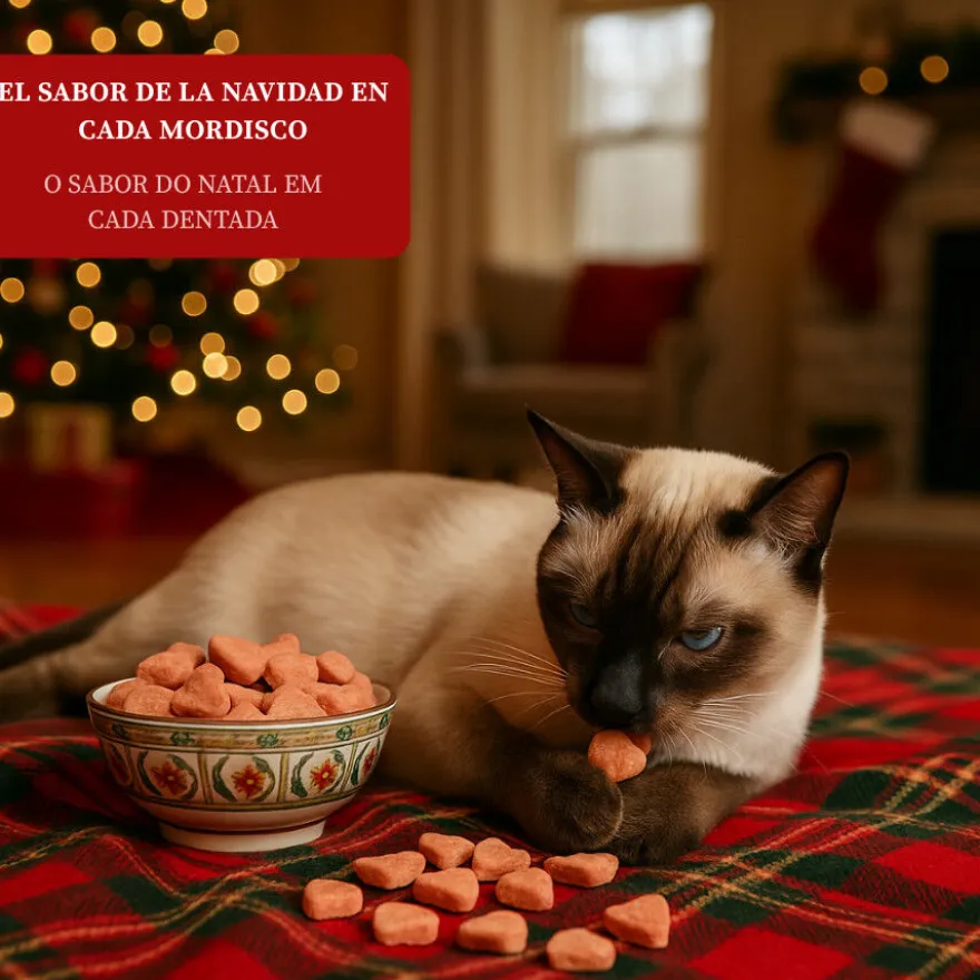 Wonder Christmas Petiscos de Natal para gatos