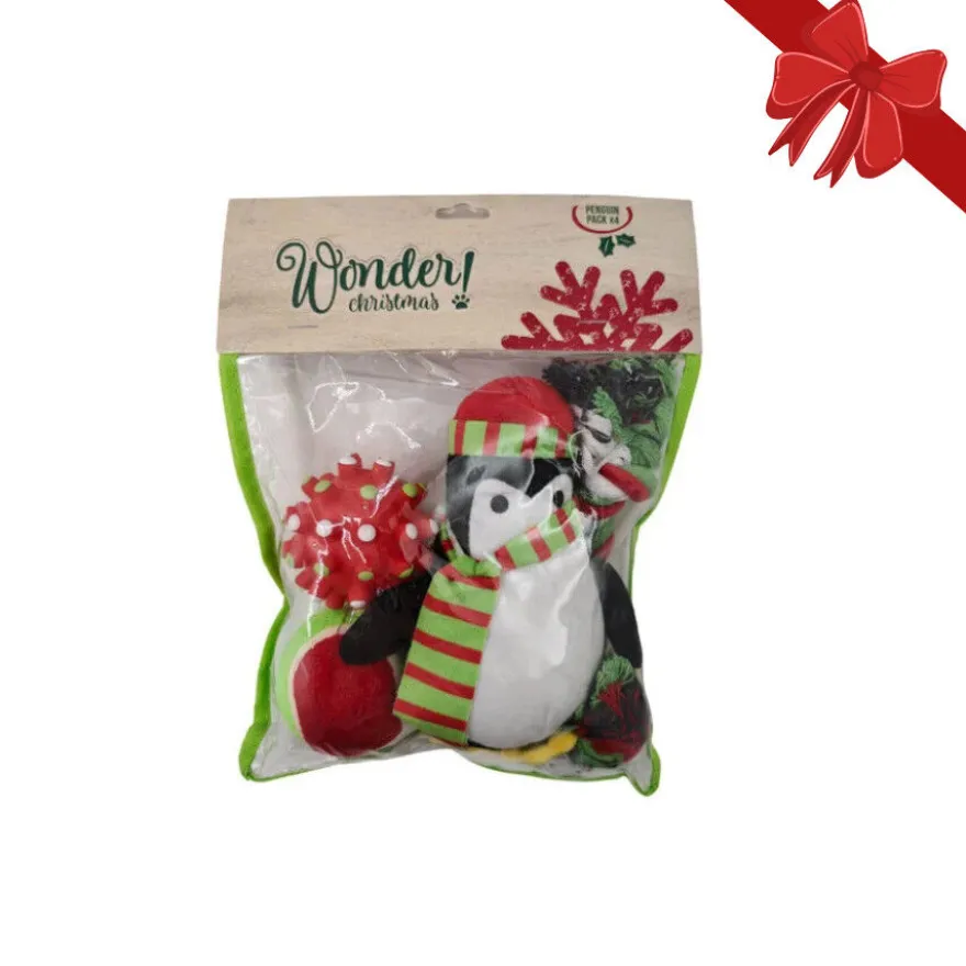 Wonder Christmas Set de brinquedos para cães