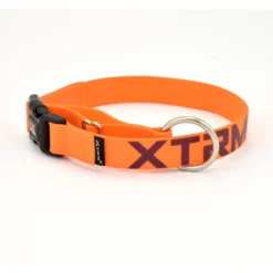 X-TRM Coleira Laranja em PVC para cães