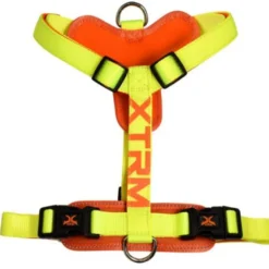 X-TRM Cronos Neon Flash Peitoral Limão para cães