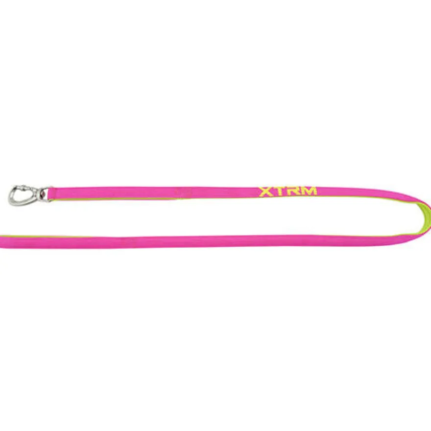 X-TRM Neon Flash Trela fúcsia para cães