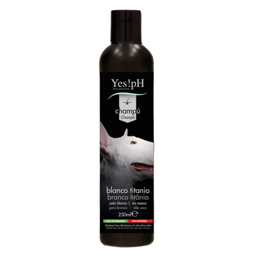 Yes!pH champô Branco Titânio para cães