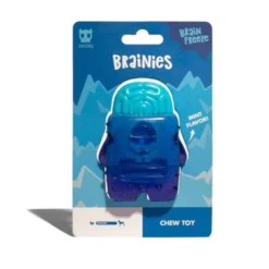 Zeedog Brain Freeze Brinquedo Azul para cães