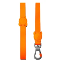 Zeedog Neopro Tangerine Trela Laranja para cães