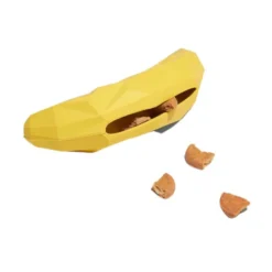 Zeedog Super Dispensador de Snacks Banana para cães