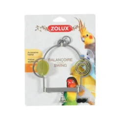 Zolux Columpio de plástico brinquedo para pássaros