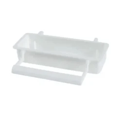 Zolux Comedor Rectangular com Trapézio Branco para periquitos