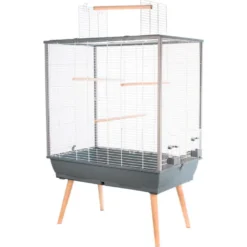 Zolux Neo Jili XL Gaiola para aves com poleiro exterior para pássaros